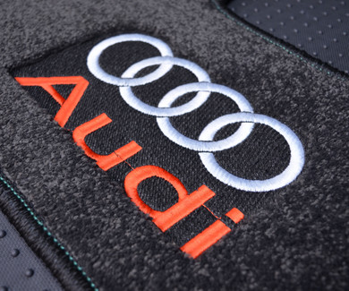 Ворсовые коврики на Audi Q7 II 2015 - 2025 в Новокузнецке