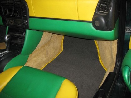 EVA коврики на Porsche Boxster (986) 1996 - 2004 в Новокузнецке