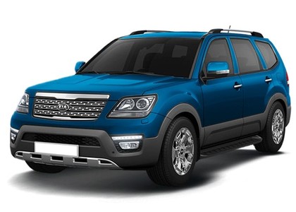 Ворсовые коврики на KIA Mohave 2008 - 2025 в Новокузнецке