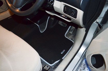 Ворсовые коврики на Mitsubishi Colt Plus VI 2004 - 2012 в Новокузнецке