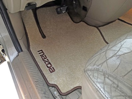 Ворсовые коврики на Mazda MPV II 1999 - 2006 в Новокузнецке