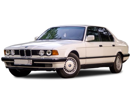 Ворсовые коврики на BMW 7 (E32) 1986 - 1995 в Новокузнецке