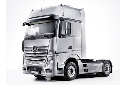 EVA коврики на Mercedes Actros MP4 MP5 тягач GigaSpace 2011 - 2025 в Новокузнецке