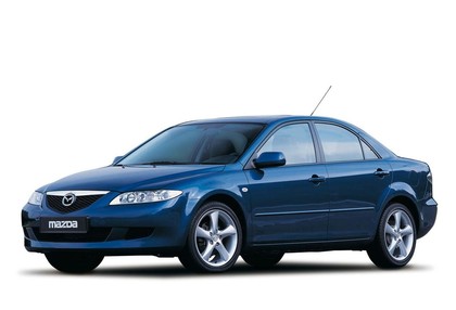 Ворсовые коврики на Mazda 6 2002 - 2008 в Новокузнецке