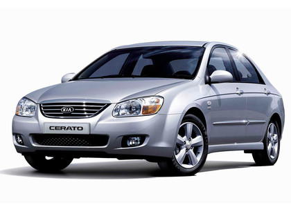 EVA коврики на KIA Cerato I 2004 - 2008 в Новокузнецке