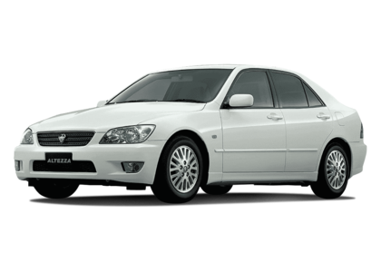 Ворсовые коврики на Toyota Altezza 1998 - 2005 в Новокузнецке