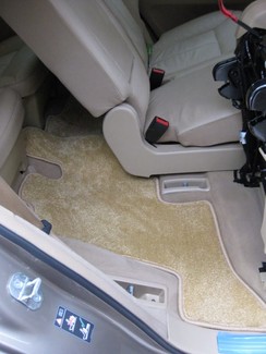 Ворсовые коврики на Mercedes GL (X164) 2006 - 2012 в Новокузнецке