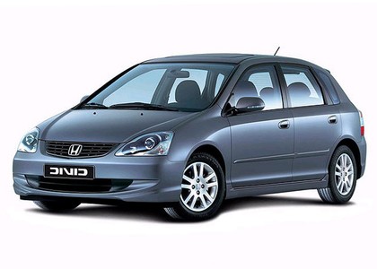 EVA коврики на Honda Civic VII 5d 2000 - 2005 в Новокузнецке