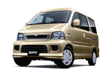 Коврики на Toyota Sparky 2000 - 2003 в Новокузнецке