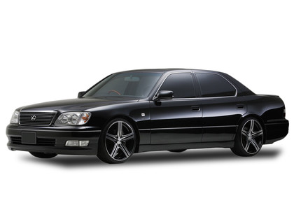 Ворсовые коврики на Lexus LS II 1994 - 2000 в Новокузнецке