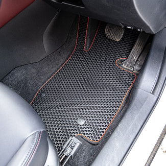 Ворсовые коврики на Mazda Demio IV (DJ) 2014 - 2025 в Новокузнецке