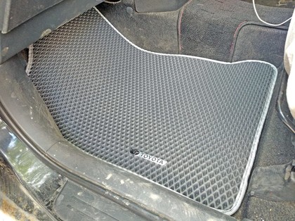 Ворсовые коврики на Toyota Wish I 2003 - 2009 в Новокузнецке