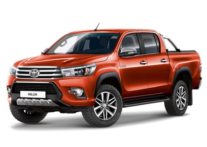 EVA коврики на Toyota Hilux VIII 2015 - 2025 в Новокузнецке