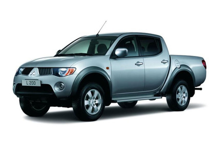 Ворсовые коврики на Mitsubishi L200 IV 2006 - 2016 в Новокузнецке