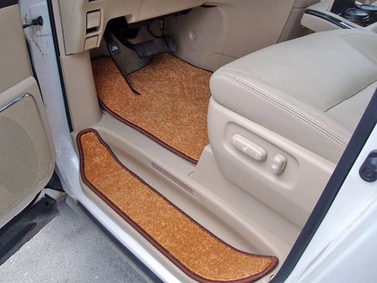 Ворсовые коврики на Toyota Alphard (H20) 2008 - 2015 в Новокузнецке