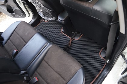 Ворсовые коврики на Honda Fit Shuttle 2011 - 2015 в Новокузнецке