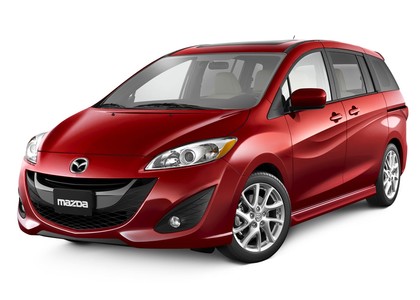 Ворсовые коврики на Mazda 5 2010 - 2018 в Новокузнецке