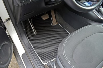 Ворсовые коврики на KIA Soul II 2014 - 2019 в Новокузнецке