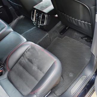 Ворсовые коврики на Porsche Cayenne II 2010 - 2018 в Новокузнецке
