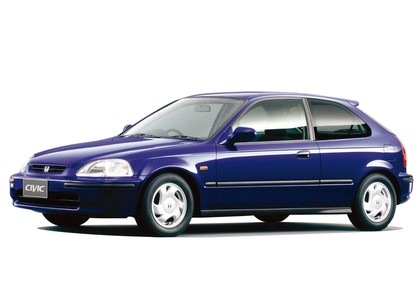 Коврики на Honda Civic VI 3d 1995 - 2001 в Новокузнецке
