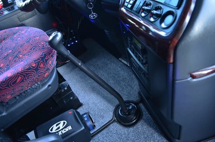 Ворсовые коврики на Hyundai Universe Space Luxury  в Новокузнецке