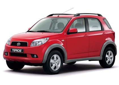 Ворсовые коврики на Daihatsu Terios II 2006 - 2018 в Новокузнецке