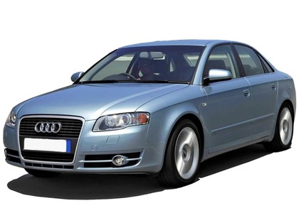 Ворсовые коврики на Audi A4 (B7) 2004 - 2008 в Новокузнецке