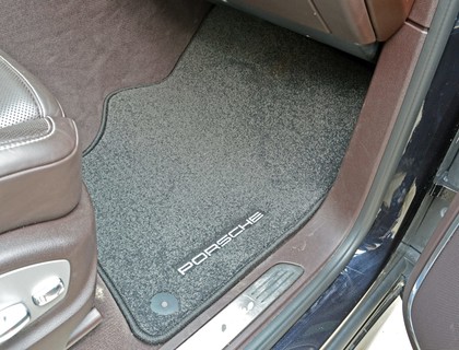 Ворсовые коврики на Porsche Cayenne II 2010 - 2018 в Новокузнецке