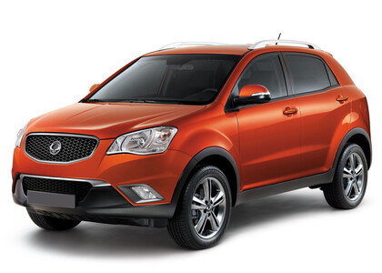 Ворсовые коврики на SsangYong Actyon II 2010 - 2021 в Новокузнецке