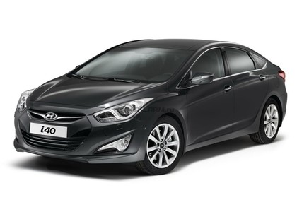 Ворсовые коврики на Hyundai i40 2011 - 2018 в Новокузнецке