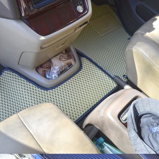 Ворсовые коврики на Toyota Grand Hiace 1999 - 2002 в Новокузнецке