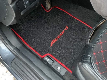 Ворсовые коврики на Honda Accord VII 2002 - 2008 в Новокузнецке