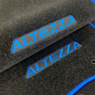 Ворсовые коврики на Toyota Altezza 1998 - 2005 в Новокузнецке