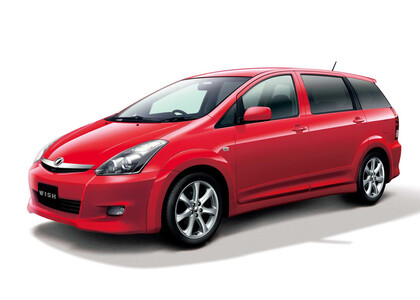 Ворсовые коврики на Toyota Wish I 2003 - 2009 в Новокузнецке