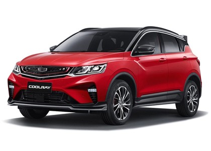 Ворсовые коврики на Geely Coolray 2018 - 2025 в Новокузнецке
