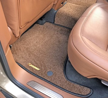 Ворсовые коврики на Porsche Cayenne II 2010 - 2018 в Новокузнецке