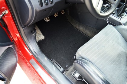 Ворсовые коврики на Mitsubishi Lancer Evolution X 2007 - 2016 в Новокузнецке
