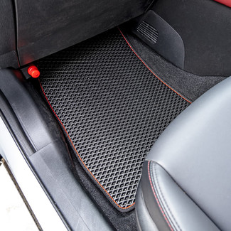 Ворсовые коврики на Mazda Demio IV (DJ) 2014 - 2025 в Новокузнецке