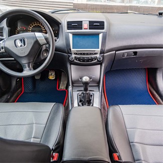Ворсовые коврики на Honda Accord VII 2002 - 2008 в Новокузнецке