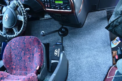 Ворсовые коврики на Hyundai Universe Space Luxury  в Новокузнецке