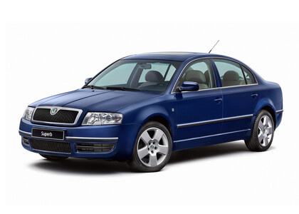 Ворсовые коврики на Skoda Superb I 2002 - 2008 в Новокузнецке