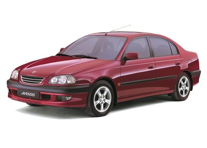 Ворсовые коврики на Toyota Avensis I 1997 - 2002 в Новокузнецке