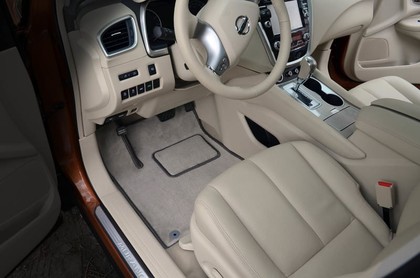 Ворсовые коврики на Nissan Murano (Z52) 2014 - 2022 в Новокузнецке