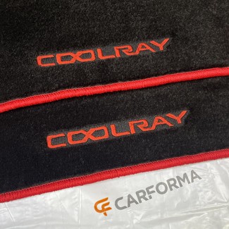 Ворсовые коврики на Geely Coolray 2018 - 2025 в Новокузнецке