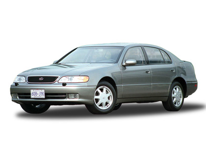 Ворсовые коврики на Lexus GS I 1993 - 1997 в Новокузнецке