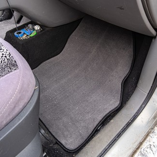 Ворсовые коврики на Renault Scenic II 2003 - 2010 в Новокузнецке