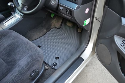Ворсовые коврики на Toyota Allion I 2001 - 2007 в Новокузнецке