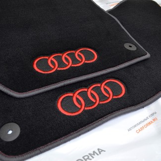 Ворсовые коврики на Audi Q7 II 2015 - 2025 в Новокузнецке