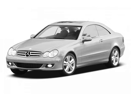 Коврики на Mercedes CLK (C209) 2002 - 2009 в Новокузнецке