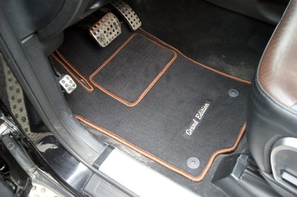 Ворсовые коврики на Mercedes GL (X164) 2006 - 2012 в Новокузнецке